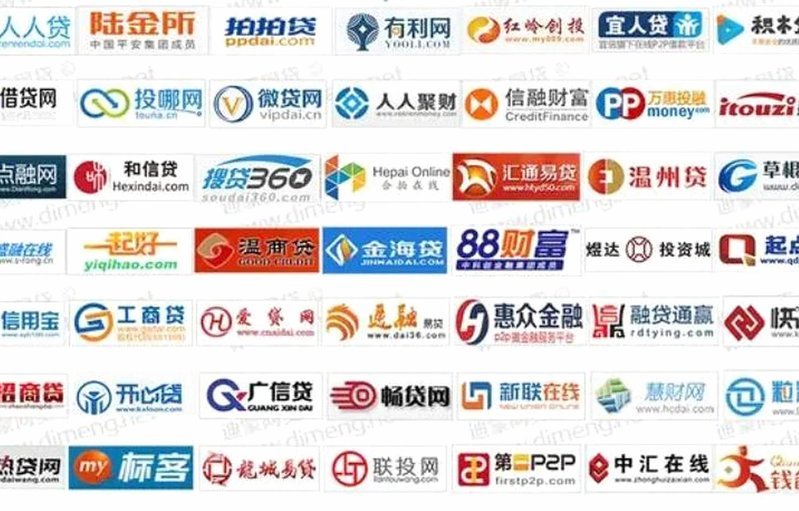 100个网贷平台图标：色彩与形态的视觉密码