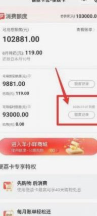 羊小咩现在有个自牧卡包
