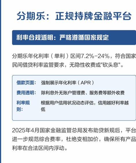 分期乐算是正规平台吗